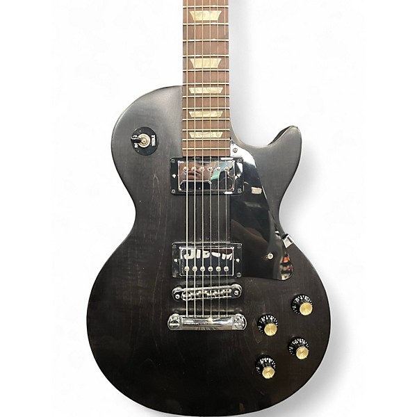 Used Gibson Les Paul Studio Black Solid Body Electric Guitar