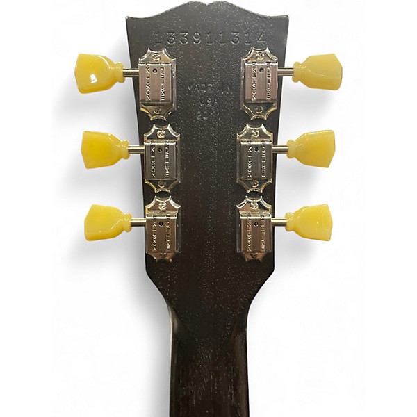 Used Gibson Les Paul Studio Black Solid Body Electric Guitar