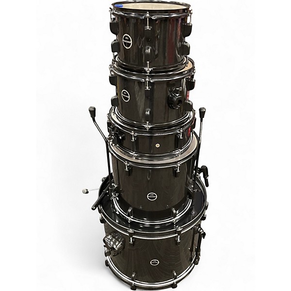 Used PDP by DW 5 Piece ENCORE 5 PIECE DRUM KIT Black Onyx Drum Kit