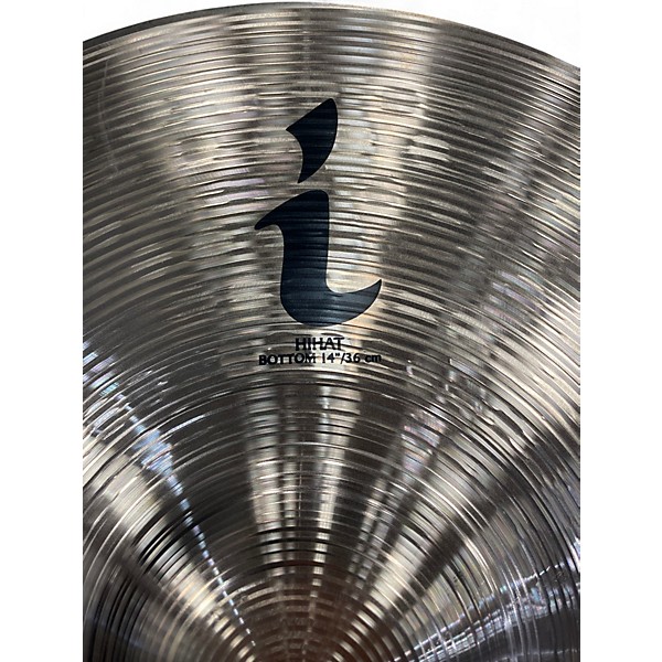 Used Zildjian 14in I series hi hat pair Cymbal