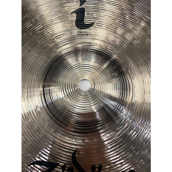 Used Zildjian 14in I series crash Cymbal