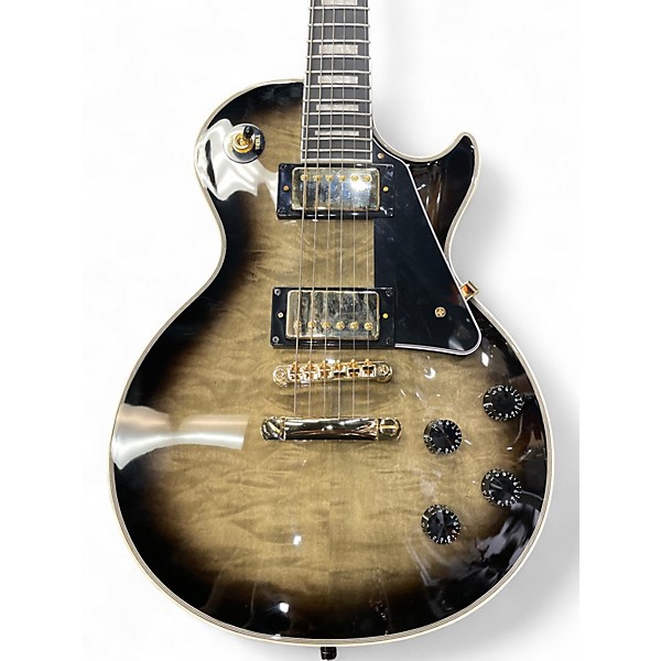 Used Epiphone Les Paul Custom Cobra Burst Solid Body Electric Guitar