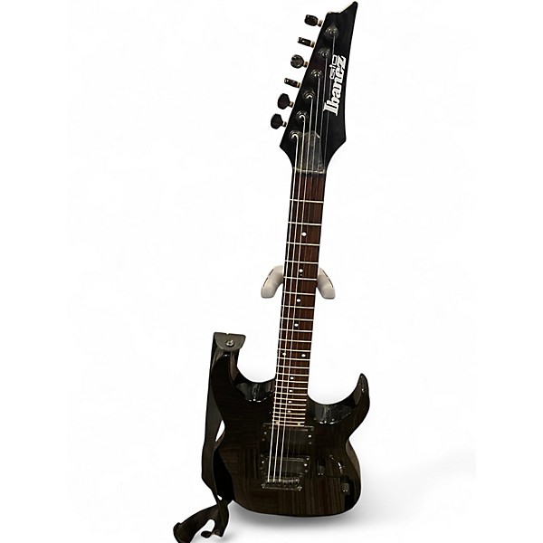 Used Ibanez GRG121EX Black Solid Body Electric Guitar