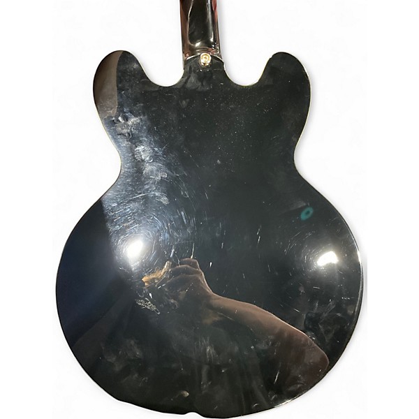 Used Epiphone Sheraton II  Black Hollow Body Electric Guitar