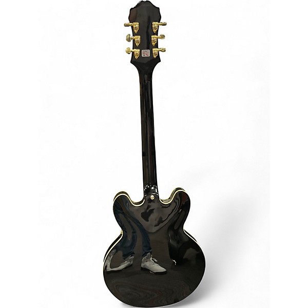 Used Epiphone Sheraton II  Black Hollow Body Electric Guitar