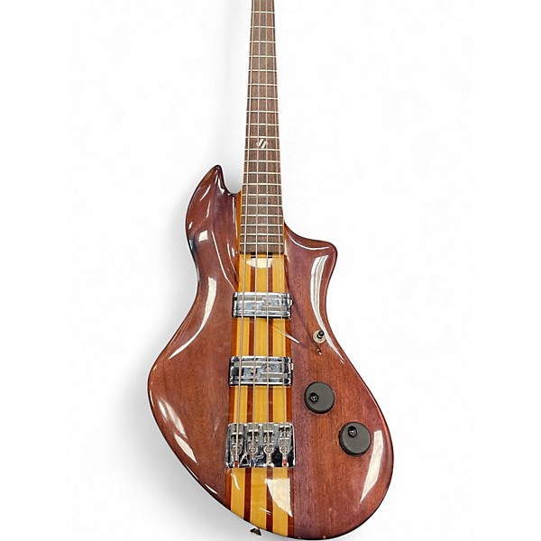 Used Lace HELIX Brown Electric Bass Guitar