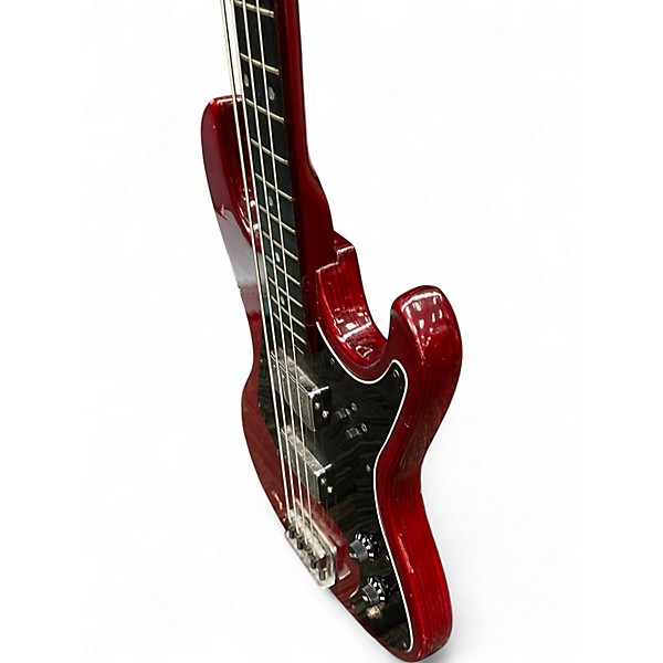 Used Harmony H906 RED Electric Bass Guitar