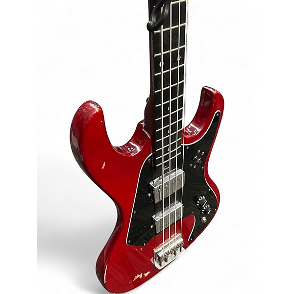 Used Harmony H906 RED Electric Bass Guitar