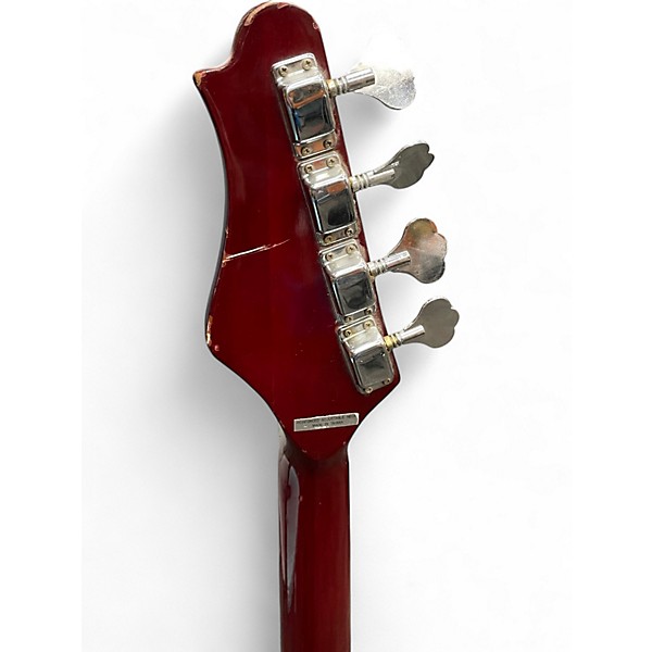Used Harmony H906 RED Electric Bass Guitar