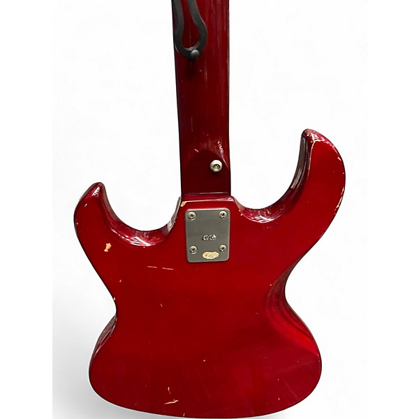 Used Harmony H906 RED Electric Bass Guitar