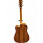 Used Zager ZAD-900CE Natural Acoustic Electric Guitar