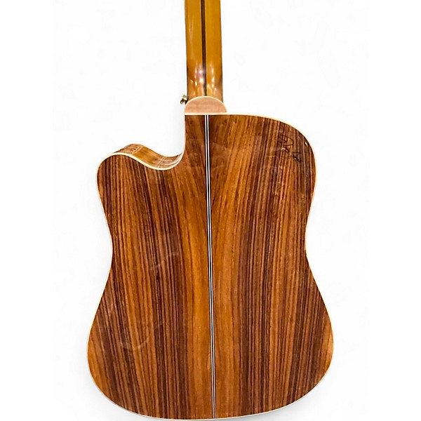 Used Zager ZAD-900CE Natural Acoustic Electric Guitar