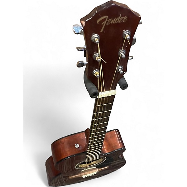 Used Fender FA135CE Concert Natural Acoustic Electric Guitar