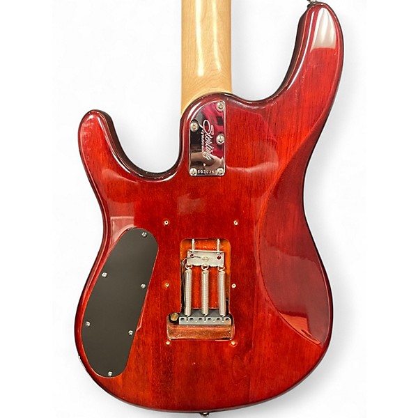 Used Sterling by Music Man JP100 KOA Sienna Sunburst Solid Body Electric Guitar