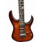 Used Ibanez RG8570Z J CUSTOM Brown Sunburst Solid Body Electric Guitar