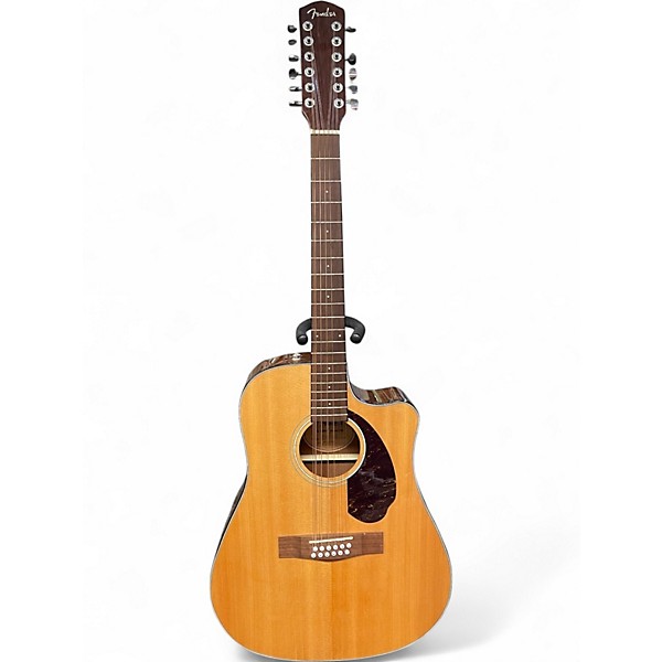 Used Fender CD140SCE Natural Acoustic Electric Guitar
