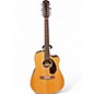 Used Fender CD140SCE Natural Acoustic Electric Guitar