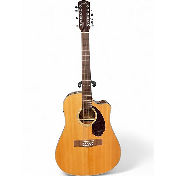 Used Fender CD140SCE Natural Acoustic Electric Guitar