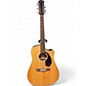 Used Fender CD140SCE Natural Acoustic Electric Guitar