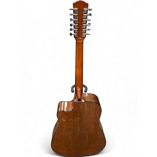 Used Fender CD140SCE Natural Acoustic Electric Guitar