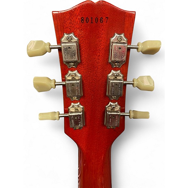 Vintage 2001 Gibson 1958 Reissue Les Paul Tobacco Burst Solid Body Electric Guitar