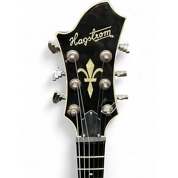Used Hagstrom F20T Black Solid Body Electric Guitar