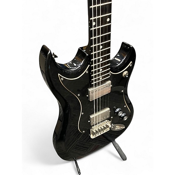 Used Hagstrom F20T Black Solid Body Electric Guitar