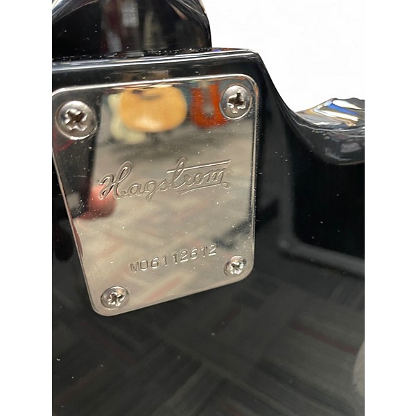 Used Hagstrom F20T Black Solid Body Electric Guitar