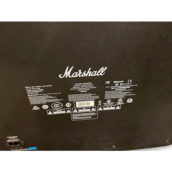 Used Marshall CODE 50W 1x12 Guitar Combo Amp