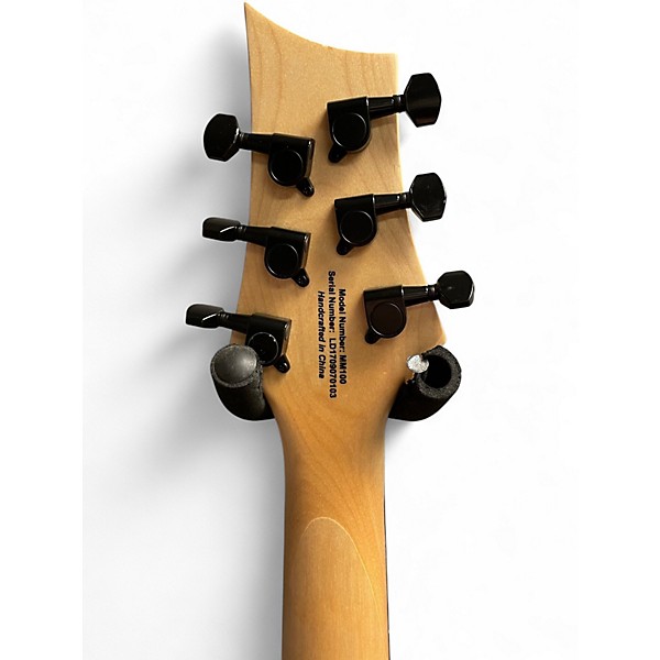 Used Mitchell MM100 Mini Walnut Solid Body Electric Guitar