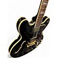 Used Epiphone Sheraton II PRO BLACK AND GOLD Hollow Body Electric Guitar