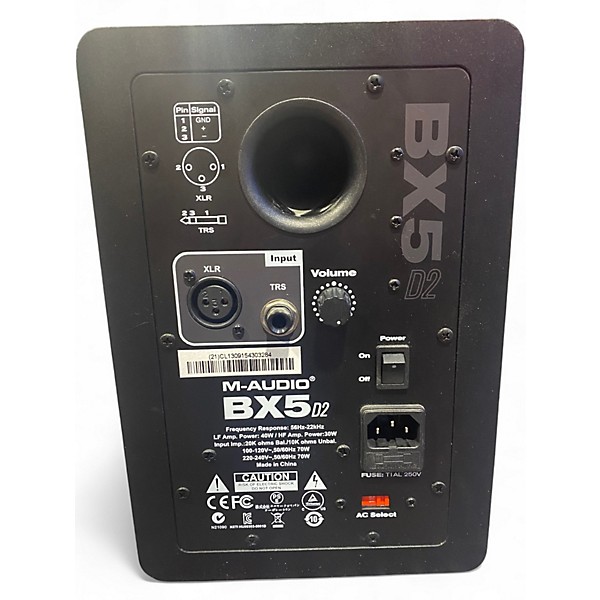 Used M-Audio BX5 D2 Powered Monitor