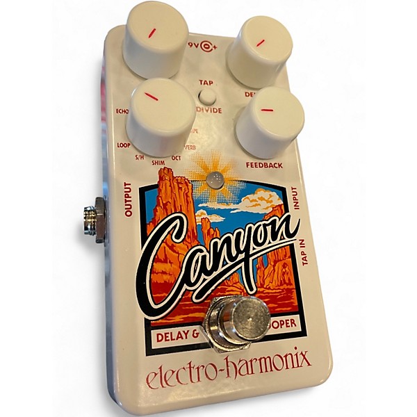 Used Electro-Harmonix Canyon Delay and Looper Effect Pedal