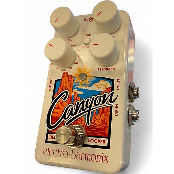 Used Electro-Harmonix Canyon Delay and Looper Effect Pedal