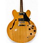 Used Hohner HS35 Natural Hollow Body Electric Guitar
