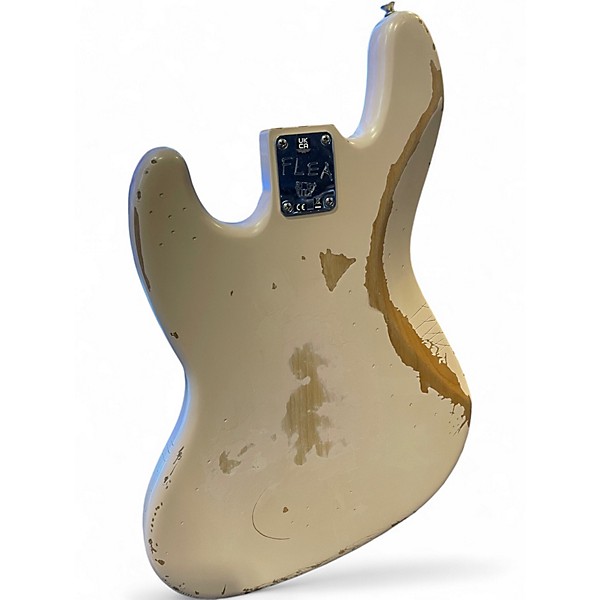 Used 2024 Fender Flea Signature Jazz Bass Shell Pink Electric Bass Guitar