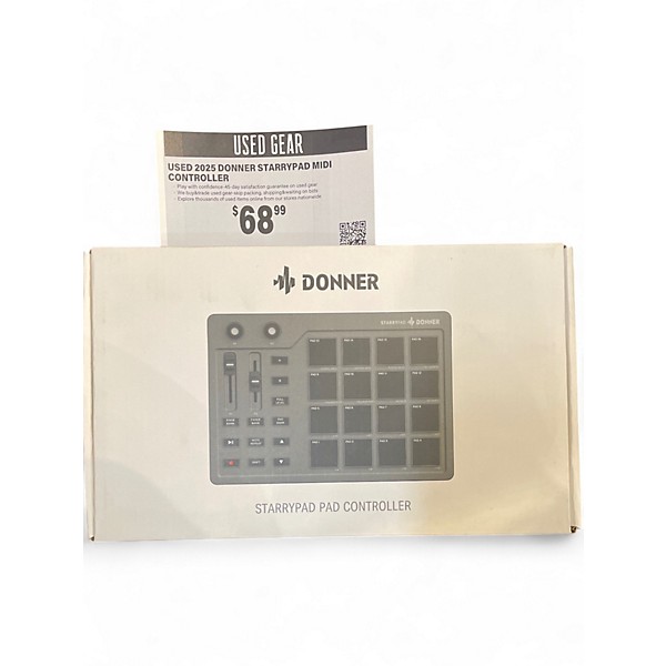 Used 2025 Donner STARRYPAD MIDI Controller