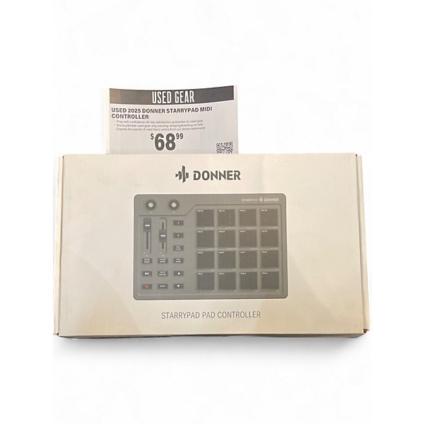 Used 2025 Donner STARRYPAD MIDI Controller