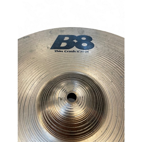Used SABIAN 18in B8 Thin Crash Cymbal