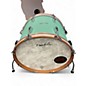 Used Franklin 3 Piece Custom Poplar/Mahogany Mint Green Drum Kit