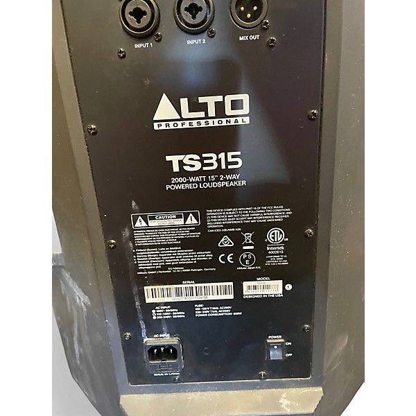 Used Alto TS315 Powered Speaker
