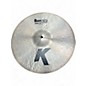 Used Zildjian 18in K Medium Dark Thin Crash Cymbal thumbnail