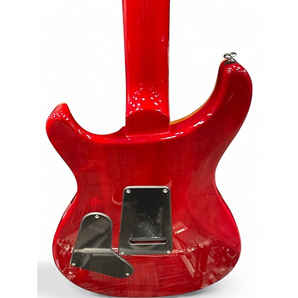 Used PRS SE Custom 24 Crimson Red Burst Solid Body Electric Guitar