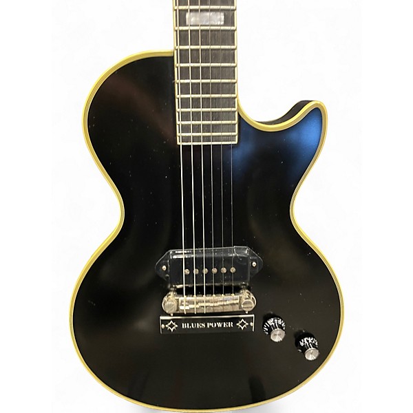 Used Epiphone Jared James Nichols Signature "Blues Power" Black Solid Body Electric Guitar