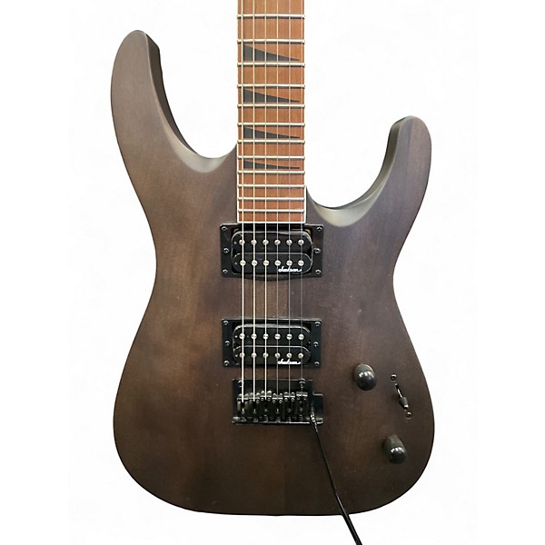 Used Jackson JS24 DINKY BLACK STAIN Solid Body Electric Guitar
