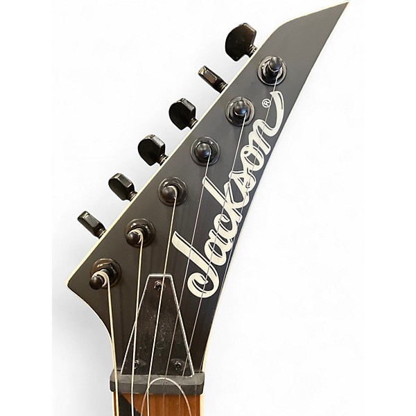 Used Jackson JS24 DINKY BLACK STAIN Solid Body Electric Guitar