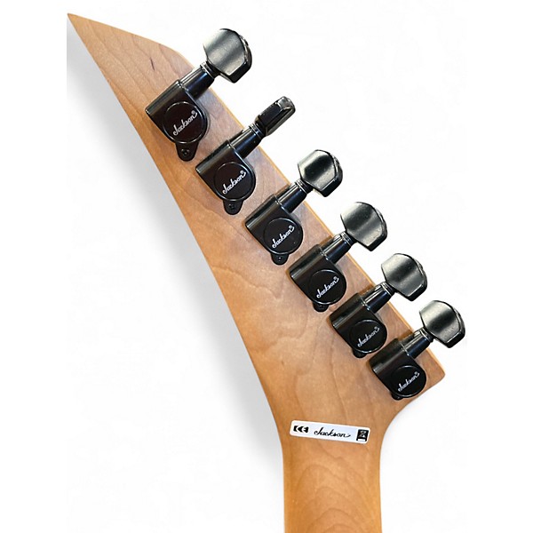 Used Jackson JS24 DINKY BLACK STAIN Solid Body Electric Guitar