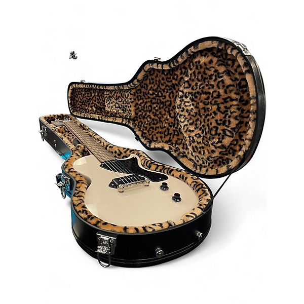 Used Epiphone Billy Joe Les Paul Junior White Solid Body Electric Guitar