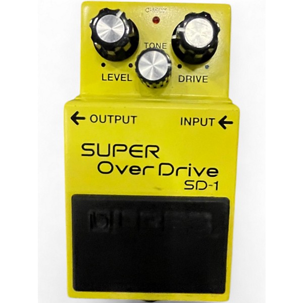 Used BOSS SD1 Super Overdrive Effect Pedal