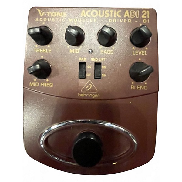 Used Behringer ADI21 V-Tone Acoustic Driver Direct Box